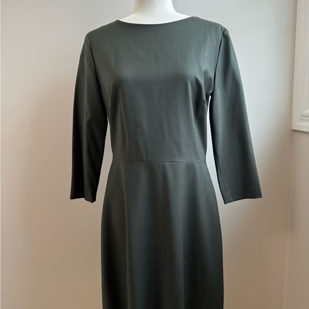 Elegant THEORY Dark Green Women's Dress
